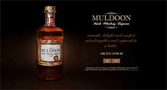 Desktop Screenshot of muldoonwhiskey.com